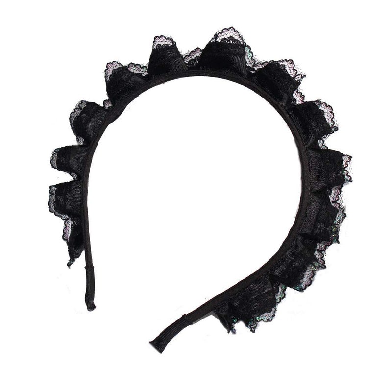 MAYSONG Women Steampunk Gothic Princess Headband Hair Accessories - Image 1